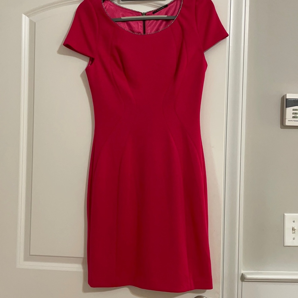 Tahari pink dress size 6
